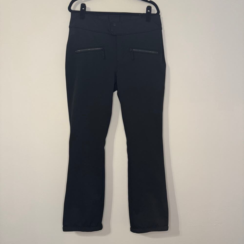 Bogner Fire + Ice Ila Black Softshell Fleece Lined Ski Pants 12 L - Picture 4 of 12